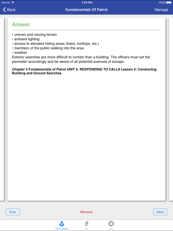 Screenshot #6 pour FDLE SOCE - Police Officer