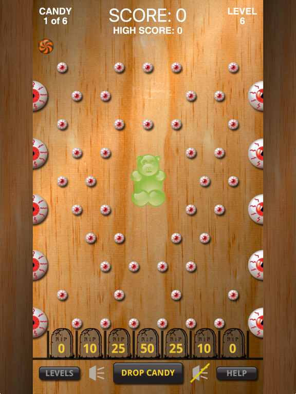 Screenshot #6 pour Halloween Candy Drop Pachinko