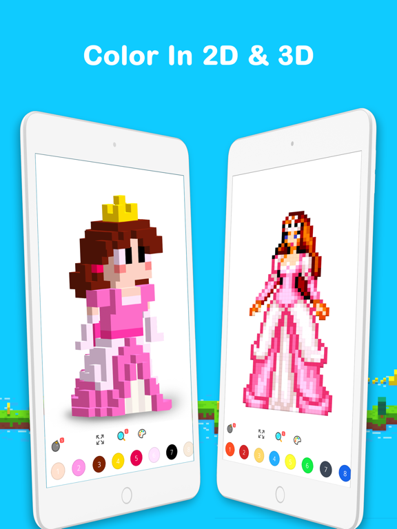 Voxel: Pixel Art Coloring iPad screenshot 7 - Entertainment app