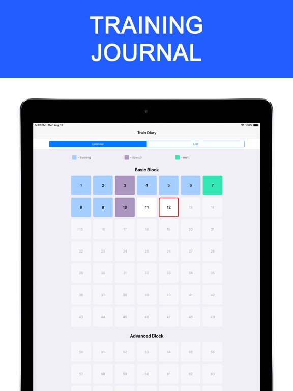 SOTKA: Fitness Minimalism iPad screenshot 4 - Health & Fitness app