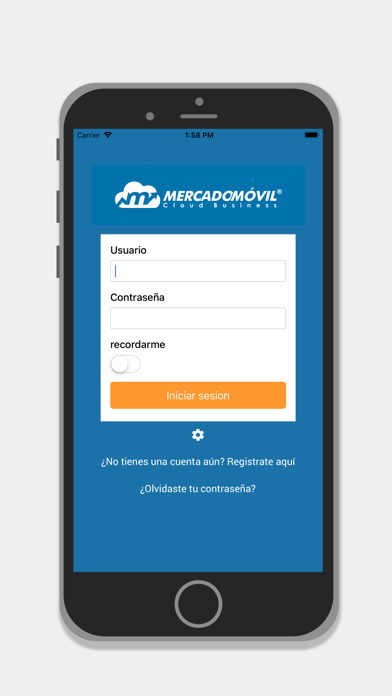 Mercado Móvil Cloud Bussiness Screenshot
