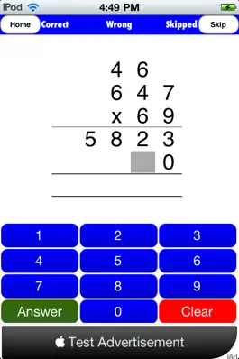 Game screenshot Long Multiplication Drills hack