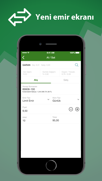 Screenshot #2 pour Garanti BBVA e-Trader