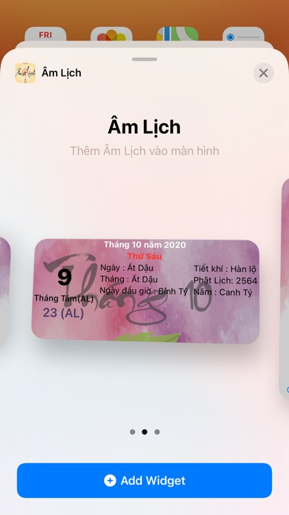 Âm Lịch Widget