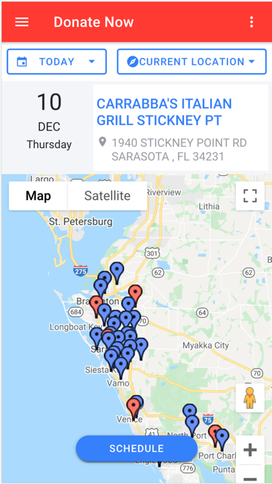 SCBC SunCoast Blood Centers Screenshot