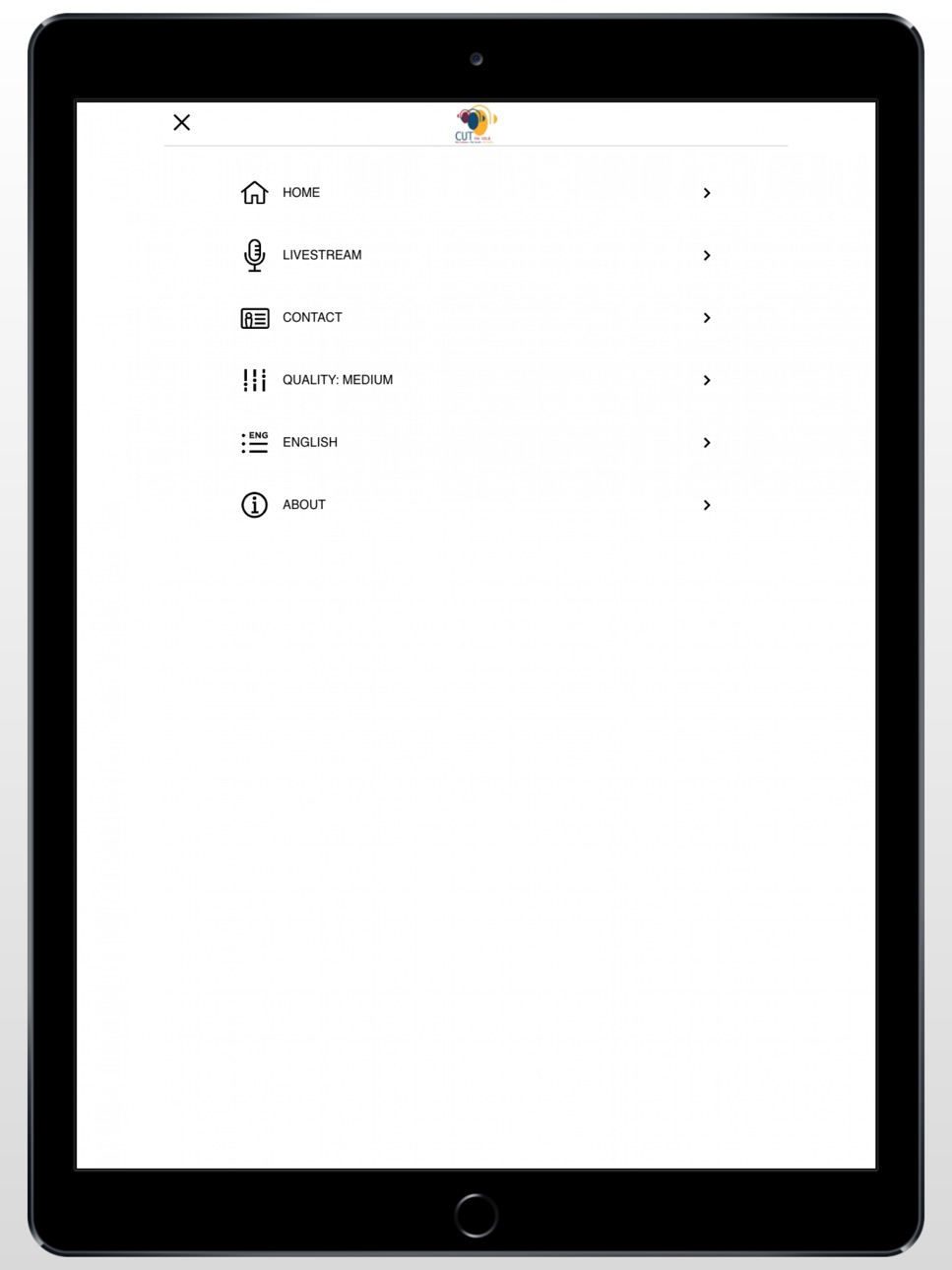 iPad screenshot
