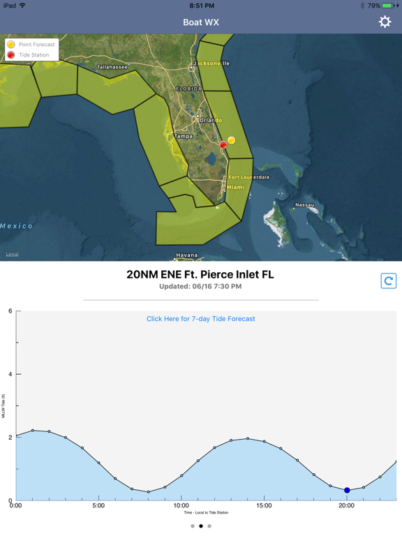 Screenshot #5 pour Boating Weather and Tides