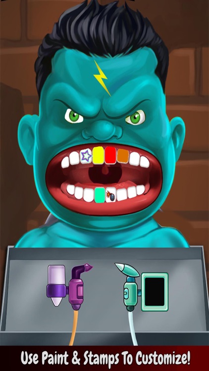 Superhero Dentist Action Game