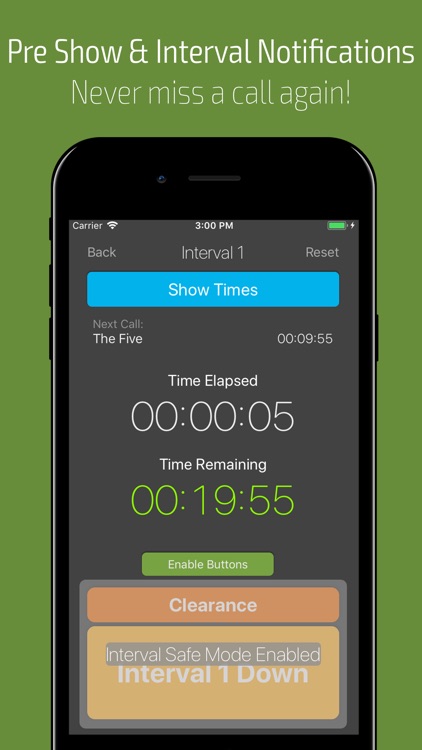 Show StopWatch