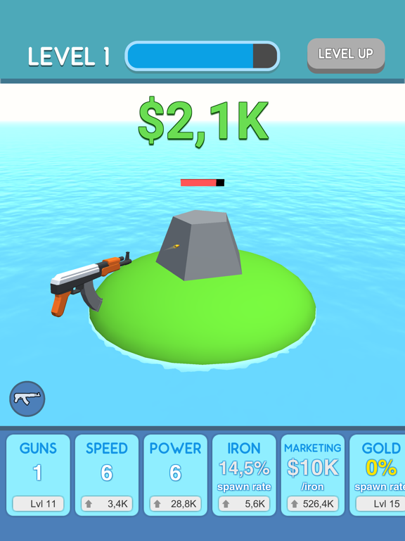 Screenshot #4 pour Idle Guns