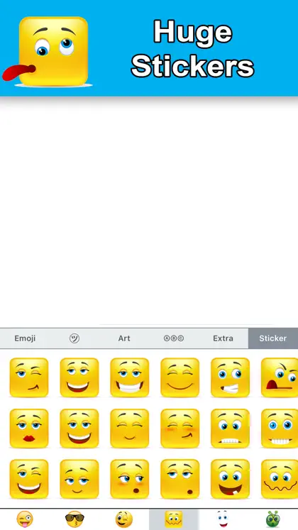 Screenshot 6 di 6 di New Emoji - Extra Smileys