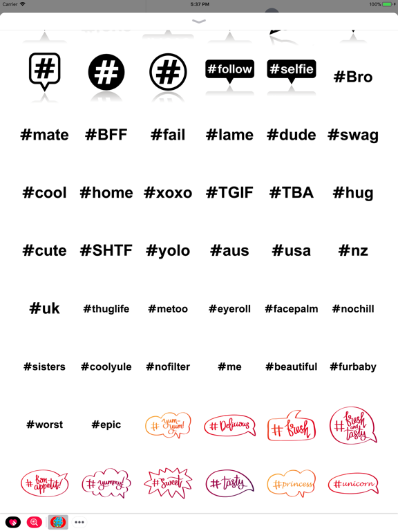 Screenshot #5 pour Hashtags