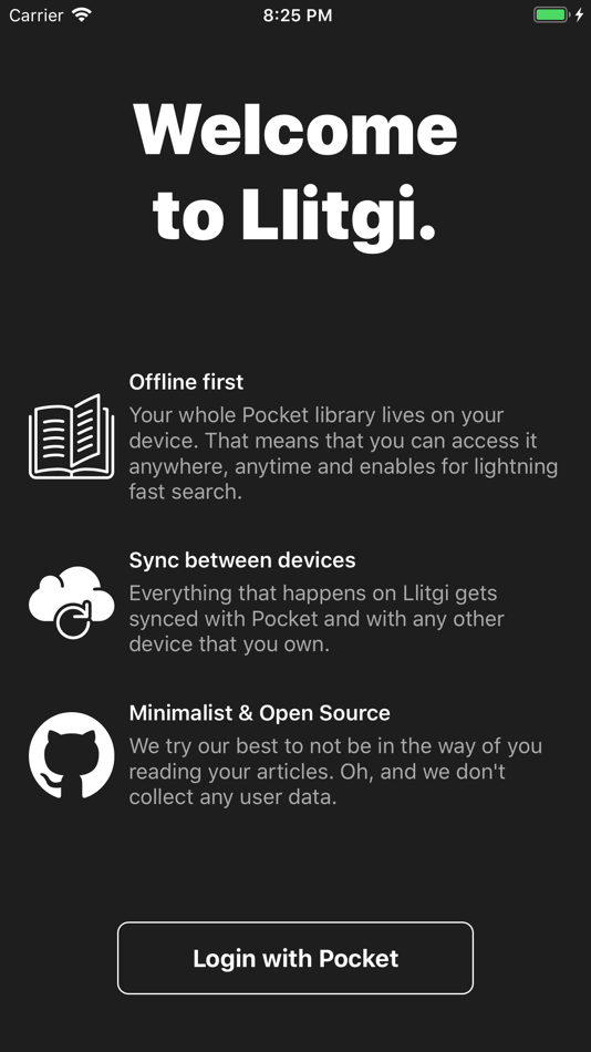Llitgi for Pocket - 3.2 - (iOS)