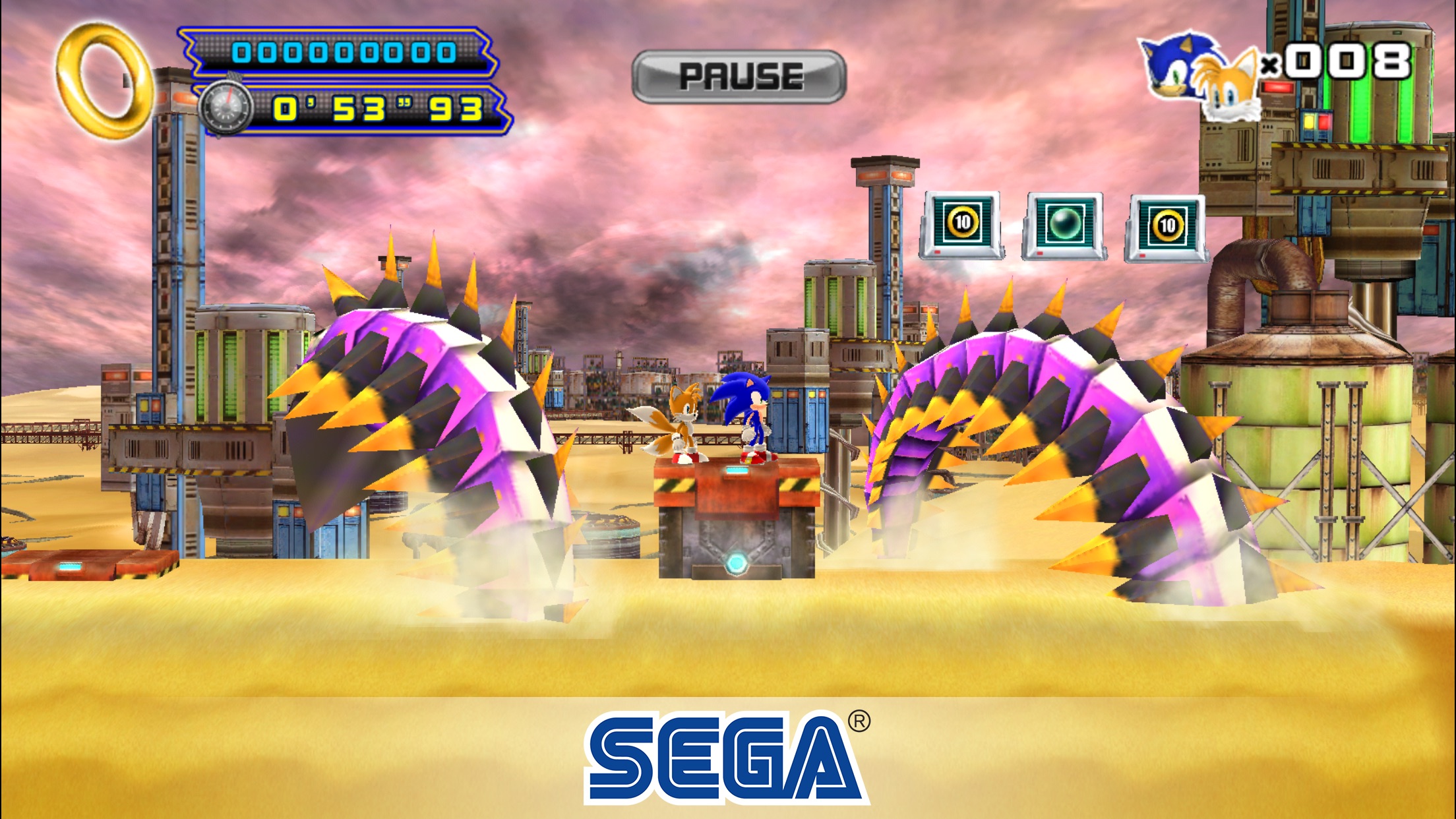 Screenshot do app Sonic The Hedgehog 4™ Ep. II