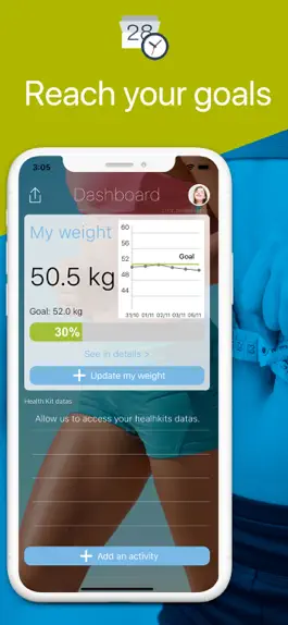 Game screenshot Weight Tracker, BMI monitor mod apk