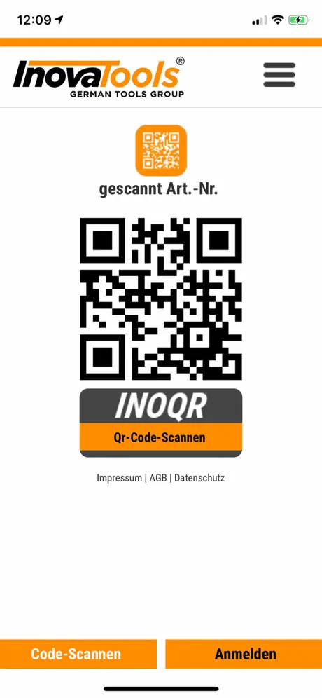 INOQR – Code Reader