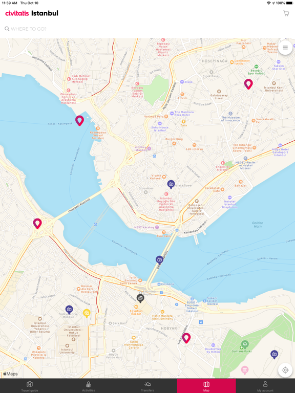 Istanbul Guide by Civitatis iPad screenshot 4 - Travel app