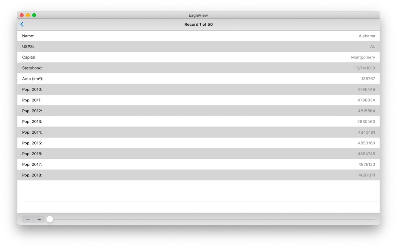EagleView - EagleData Viewer
