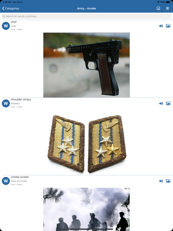 English Picture Dictionary New iPad screenshot 10 - Travel app