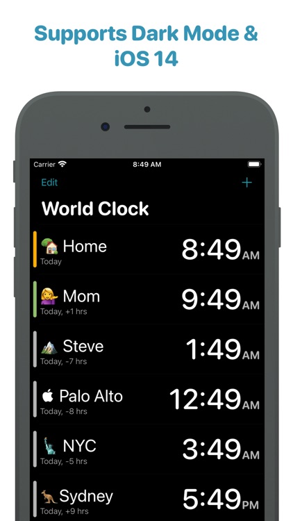 World Clock Time Widget screenshot-5