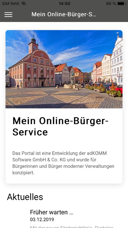 Meine Gemeinde App
