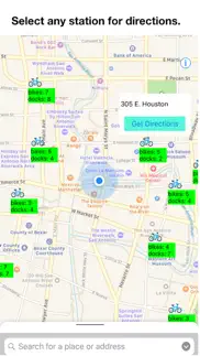 bike stations san antonio iphone screenshot 2