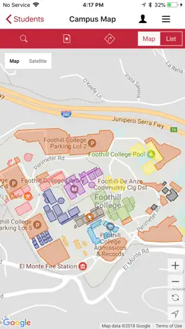 Game screenshot Foothill College Mobile apk