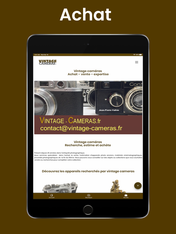 Screenshot #4 pour Vintage-Cameras