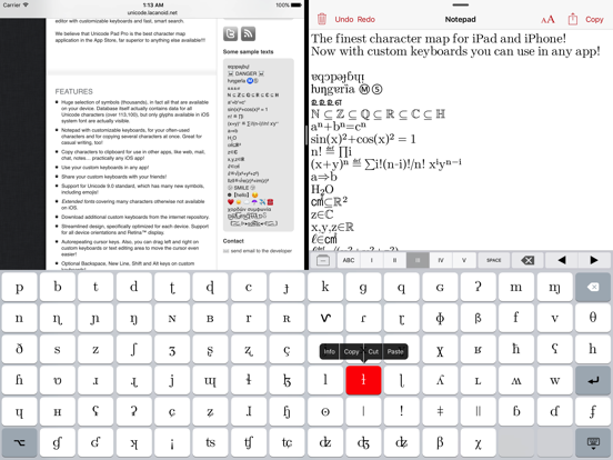 Unicode Pad Pro with keyboardsのおすすめ画像4