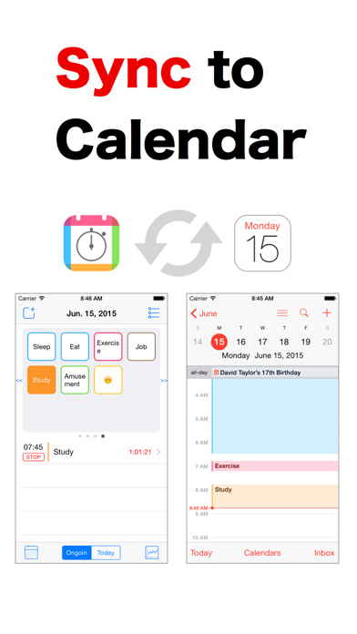 LogCalendar - Time Tracker Screenshot