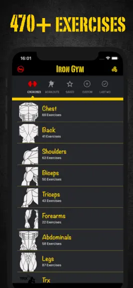 Game screenshot Iron Gym - Workout Fasting App apk