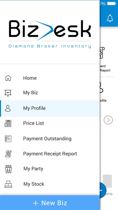 BizDesk - Diamond Broker Screenshot