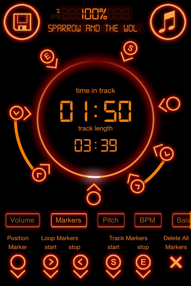 Tempo SlowMo - BPM Slow Downer screenshot 2