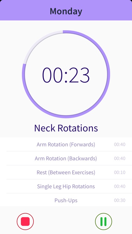 No Excuse - training timer screenshot-3