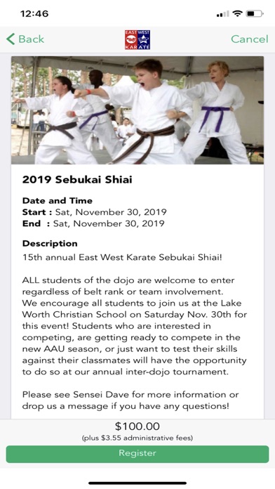 East West Okinawan Karate Screenshot