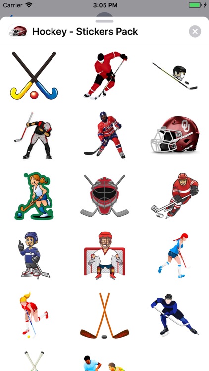 Hockey - Stickers Pack