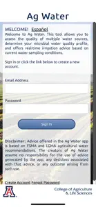 Ag Water screenshot #1 for iPhone
