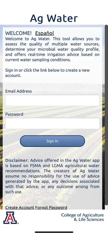 Ag Water