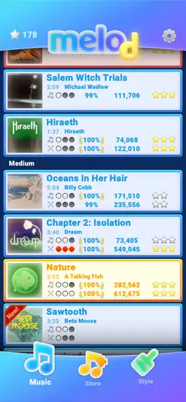 Game screenshot melod apk