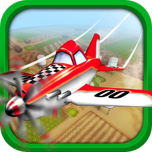 Plane Heroes - Best Free Flight Game with Easy Control and Cartoonish 3D Graphics