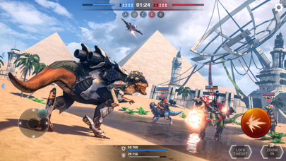 Screenshot #3 pour Jurassic Monster World 3D FPS