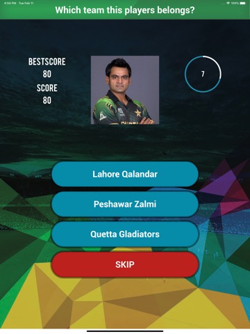 Cricket Player Team - PSL Quizのおすすめ画像8