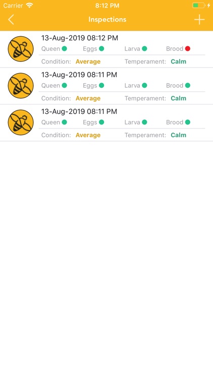 Bee hive monitoring screenshot-6