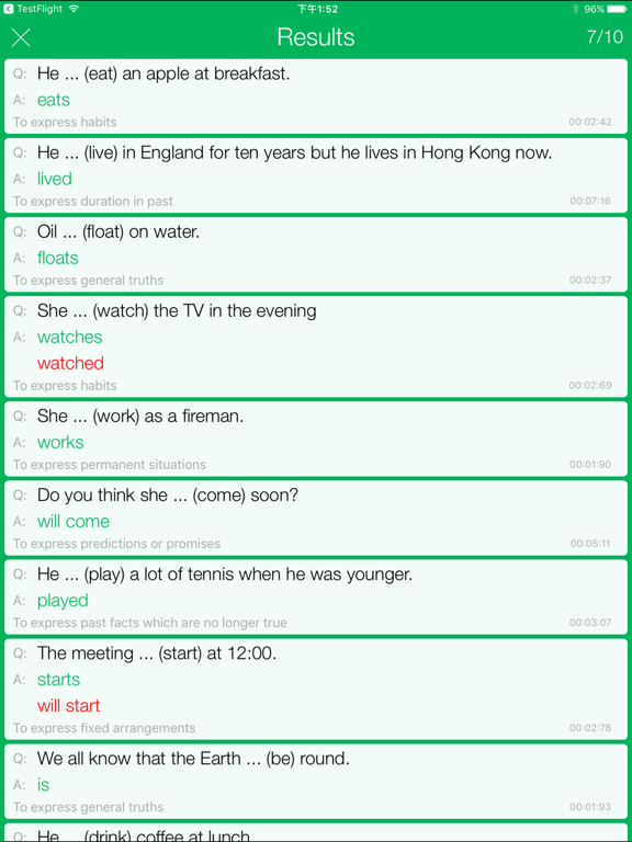 English Arena by Erudite iPad screenshot 5 - Education app
