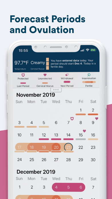 Screenshot #3 pour Kindara: Fertility Tracker