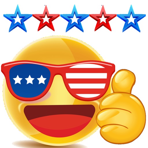 Thumbs Up USA Stickers icon