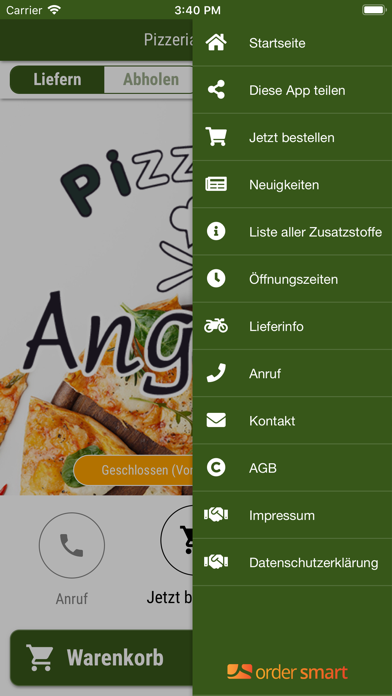 Screenshot #2 pour Pizzeria Angelo