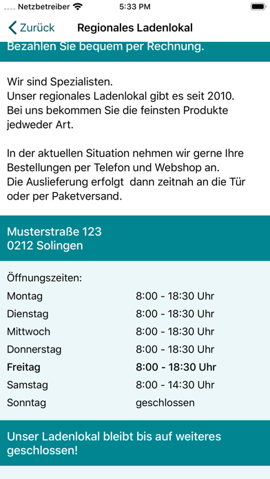 Solingen liefert Screenshot