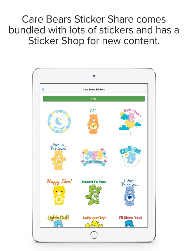 Care Bears Sticker Share on the App Store