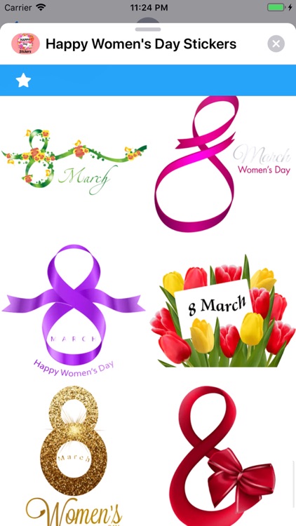 Happy Women's Day Stickers !